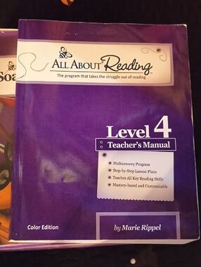 All About Reading Level 4 Teacher's Manual - Purple